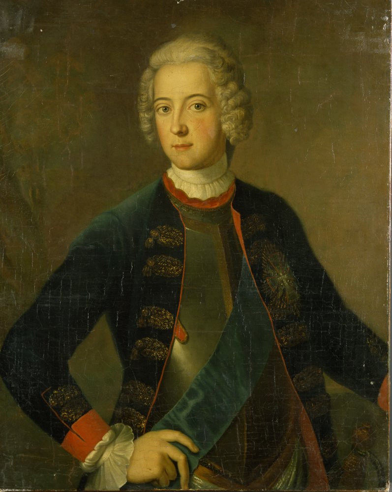 Le prince héritier Frédéric II, 1728 - Antoine Pesne