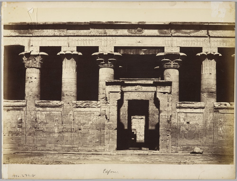 Edfou, Égypte - Antonio Beato
