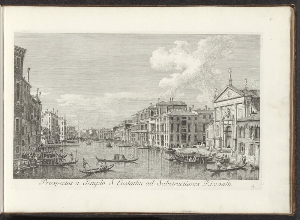 Vue du Grand Canal et de l