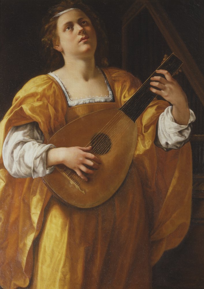 Sainte Cécile, 1620 - Artemisia Gentileschi