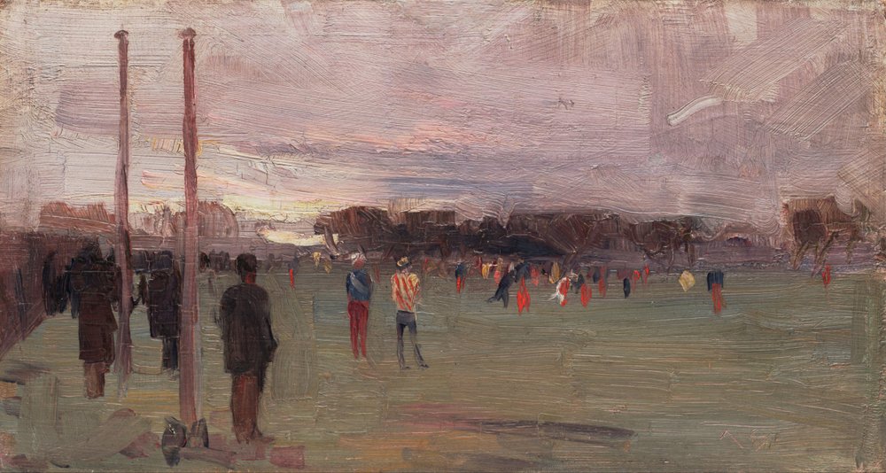 Le Jeu National - Arthur Streeton