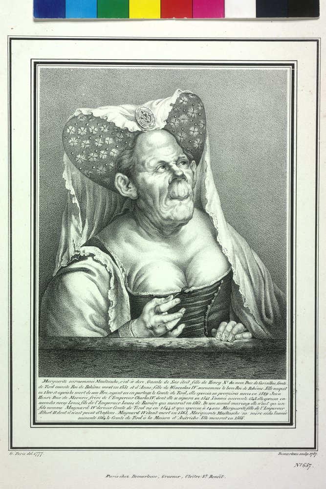 Comtesse du Tyrol Marguerite Maultasch - Artist Unknown