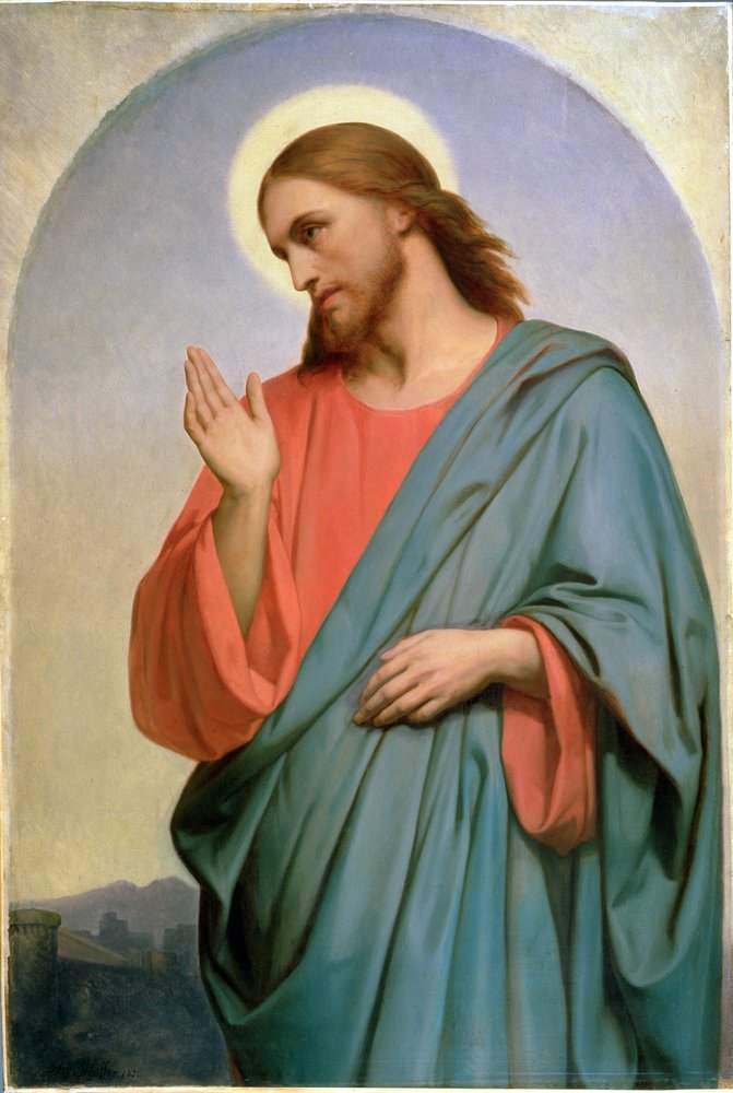 Le Christ pleurant sur Jérusalem, 1851 | Ary Scheffer