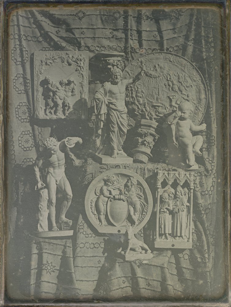 Nature morte avec moulages en plâtre - Baron Armand-Pierre Séguier