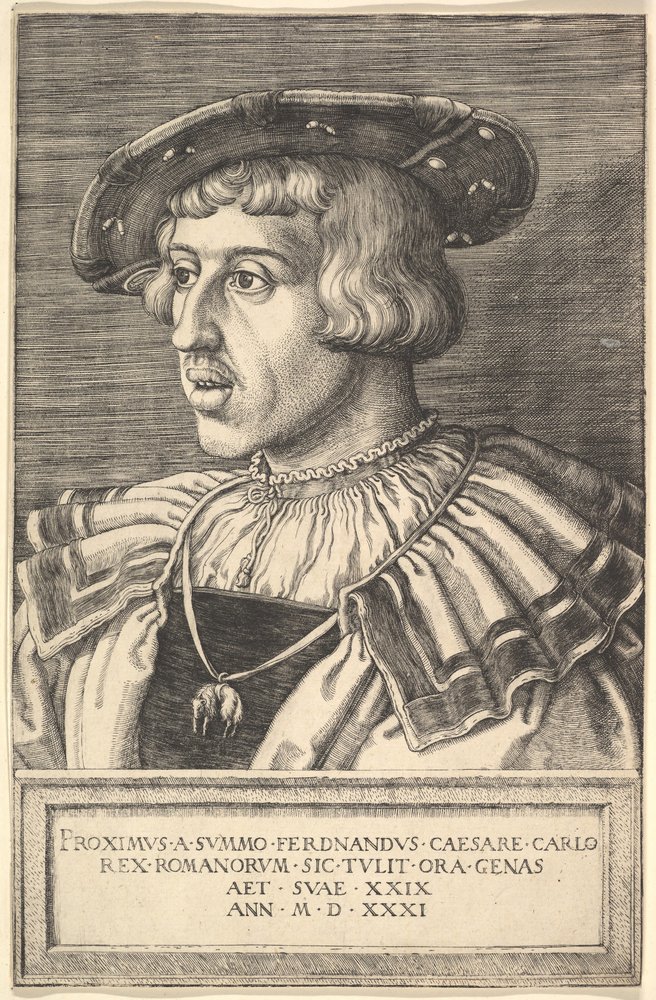 L'Empereur Ferdinand I, 16ème siècle - Barthel Beham