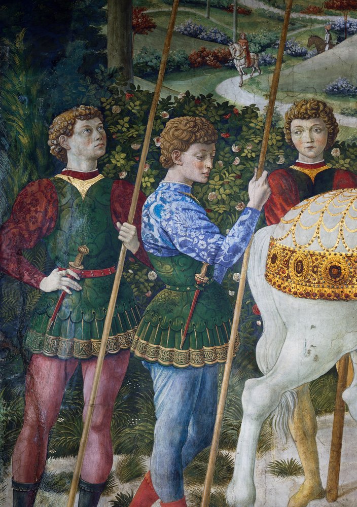 La Procession des Mages, (détail) - Benozzo di Lese di Sandro Gozzoli