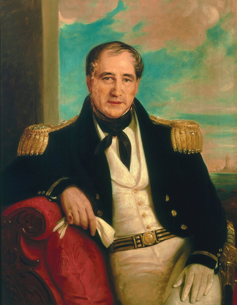 Capitaine John Croft Hawkins (1798-1851) | British School
