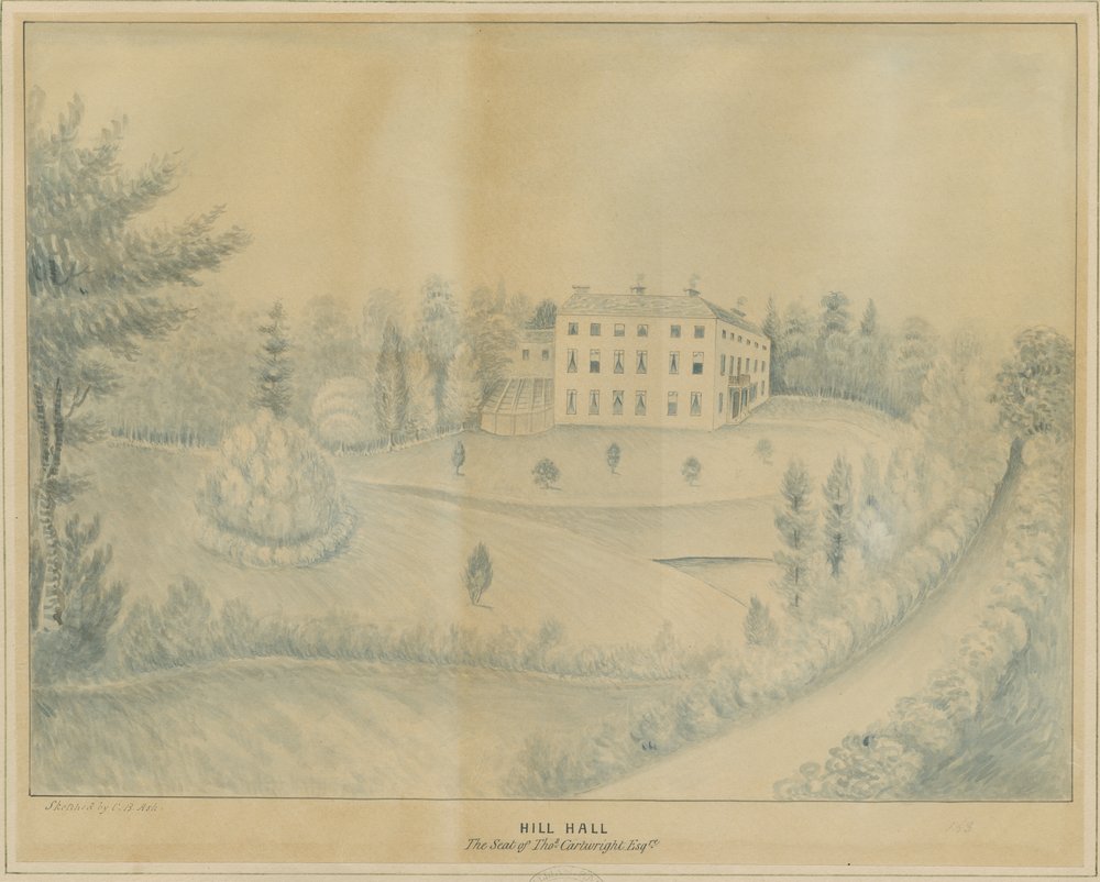 High Offley - Hill Hall | C.B Ash | Estampe d'art
