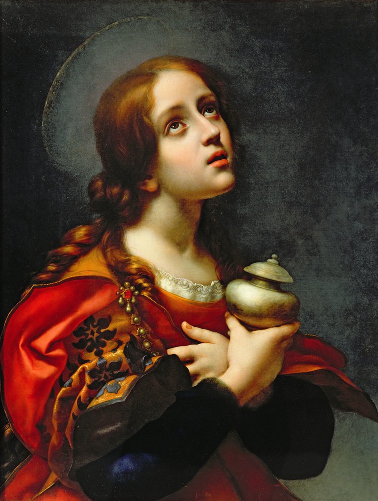 Marie Madeleine, 1660-70 | Carlo Dolci | Estampe d'art