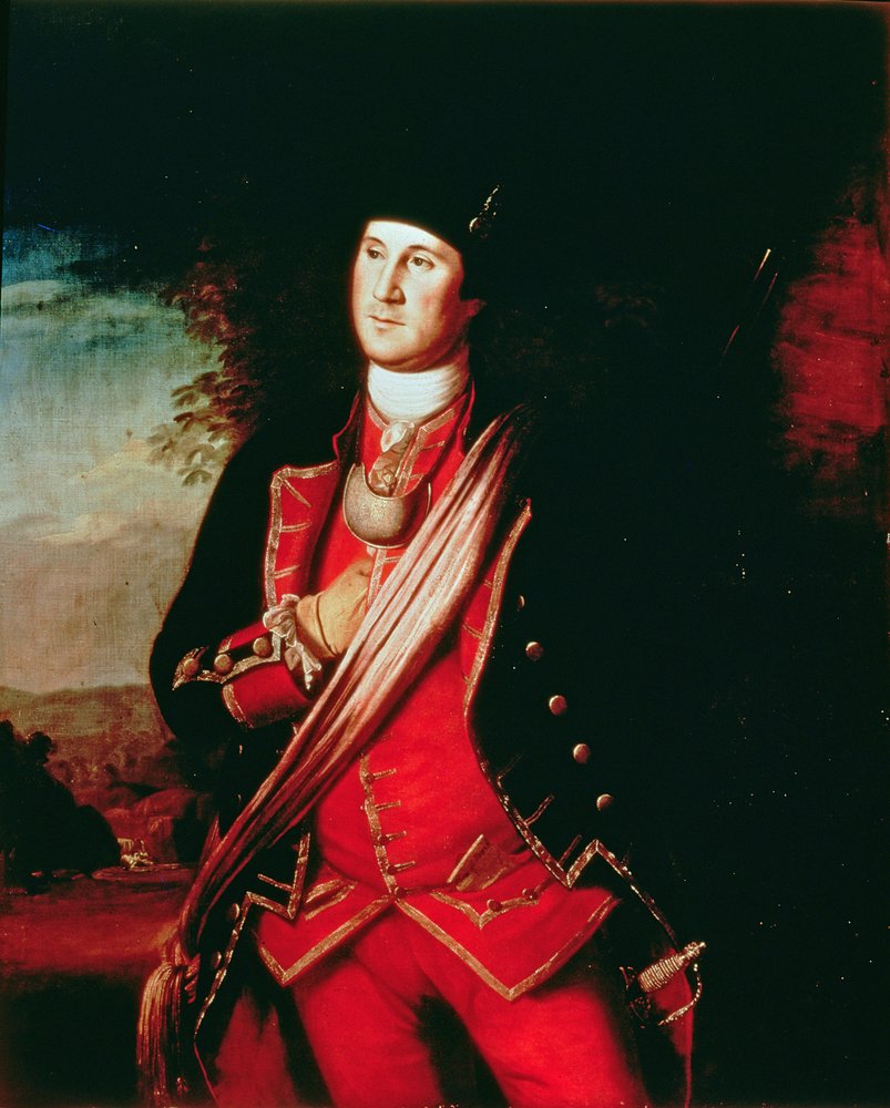 Portrait de George Washington (1732-99) 1772 - Charles Willson Peale