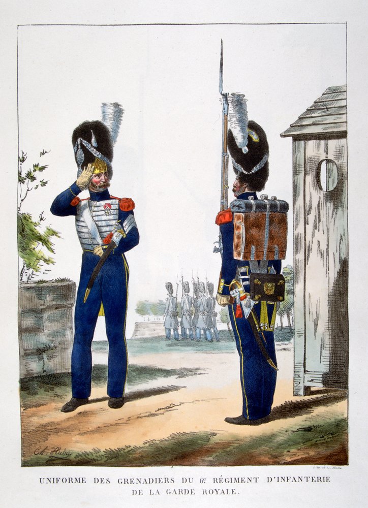 Grenadier français de la Garde. France, 1809 / Figurine