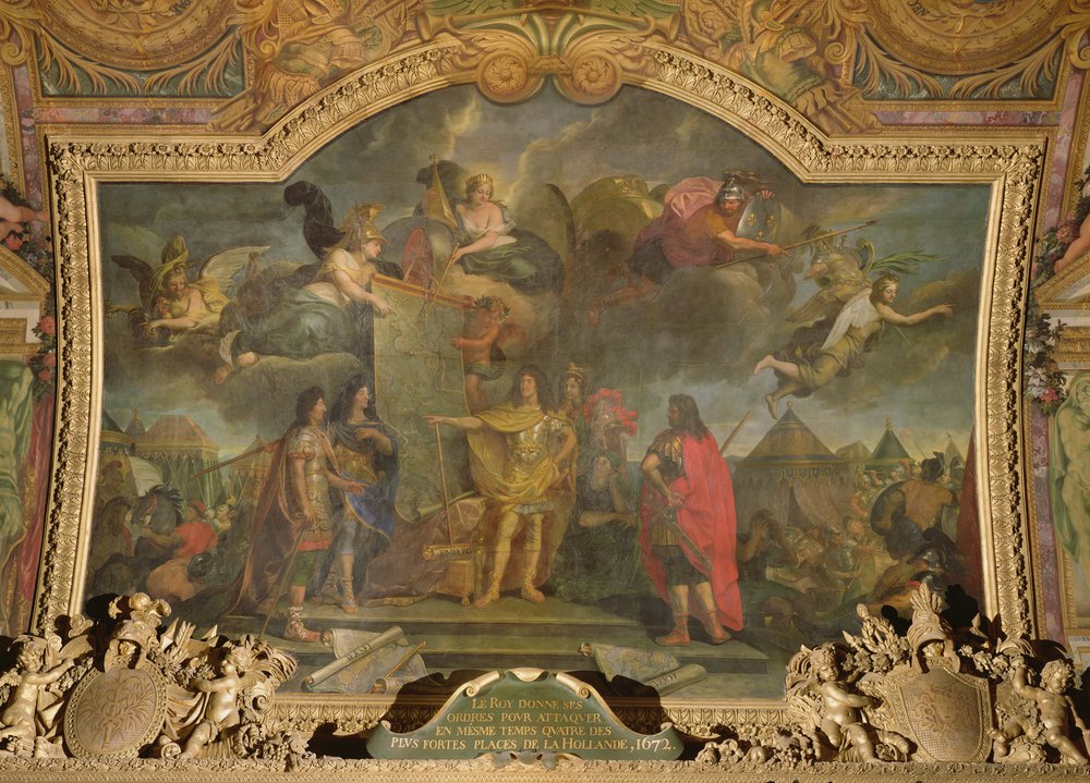 Le roi Louis XIV (1638-1715) donne l