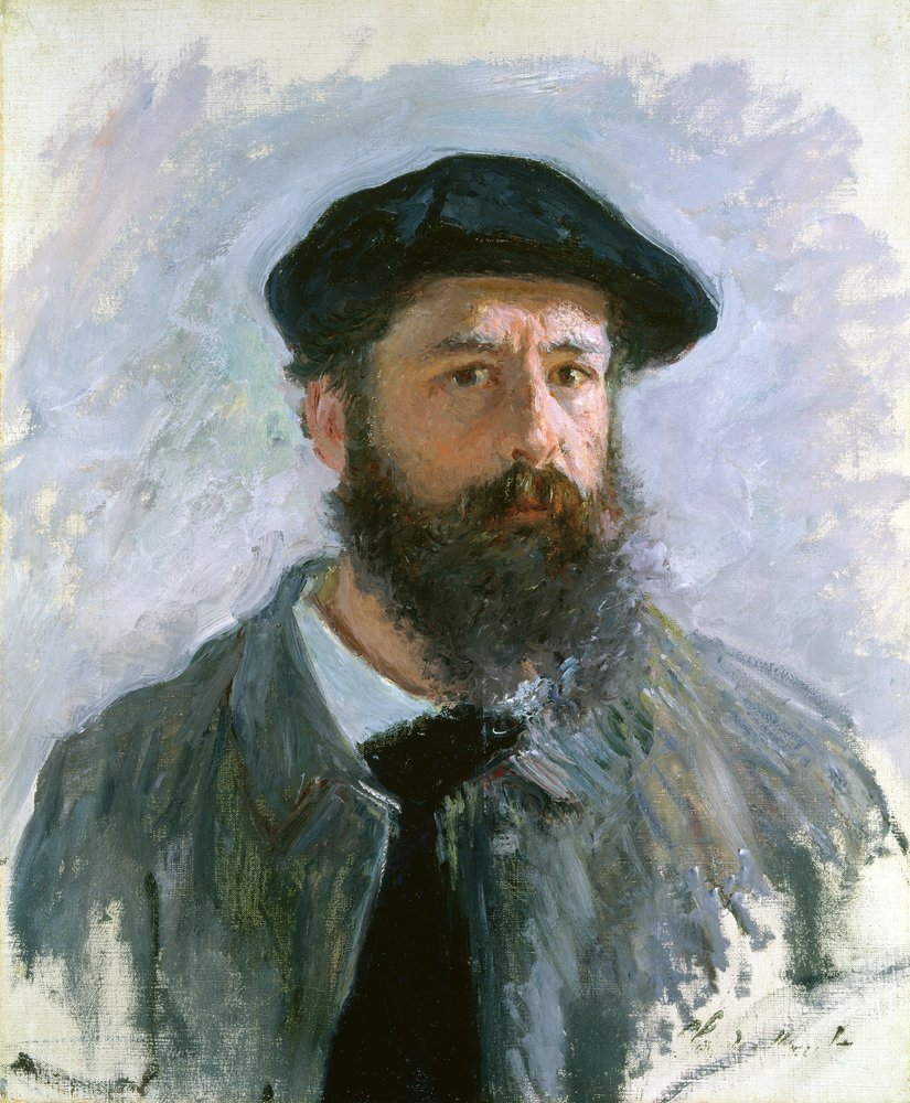 Autoportrait au béret, 1886 - Claude Monet