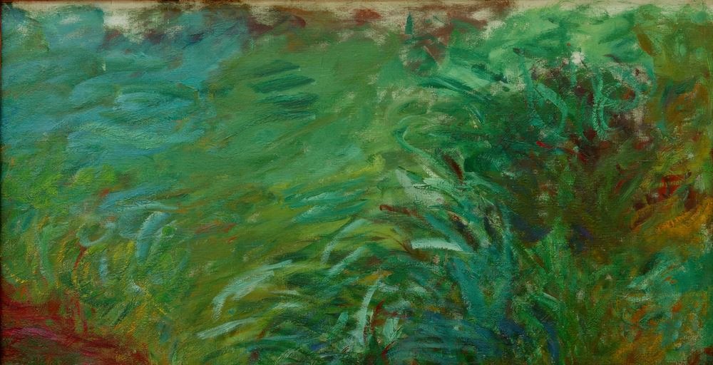 Herbes aquatiques - Claude Monet