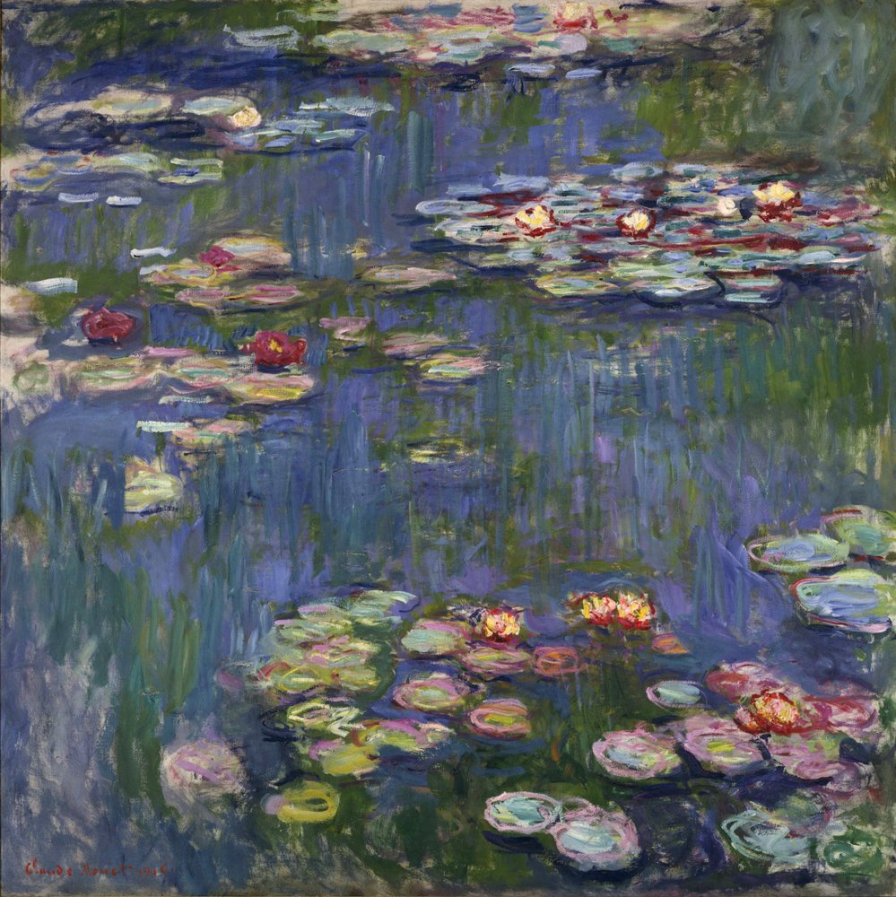 Les nymphéas à Giverny | Claude Monet | Estampe d'art