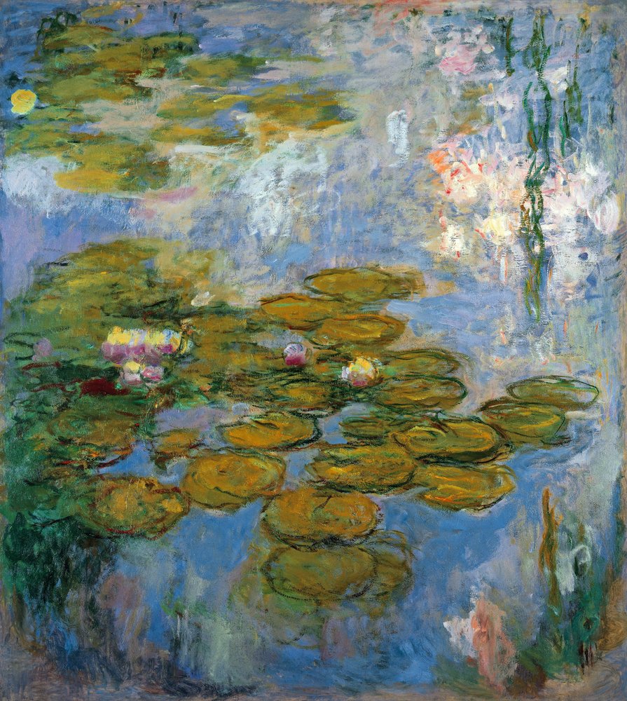 « Nymphéas » - bassin aux nénuphars à Giverny - peinture de Claude Monet (1840-1926) - Claude Monet
