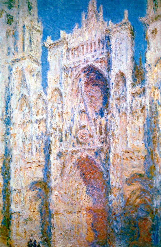 Cathédrale de Rouen, Harmonie en bleu et or, 1894 - Claude Monet