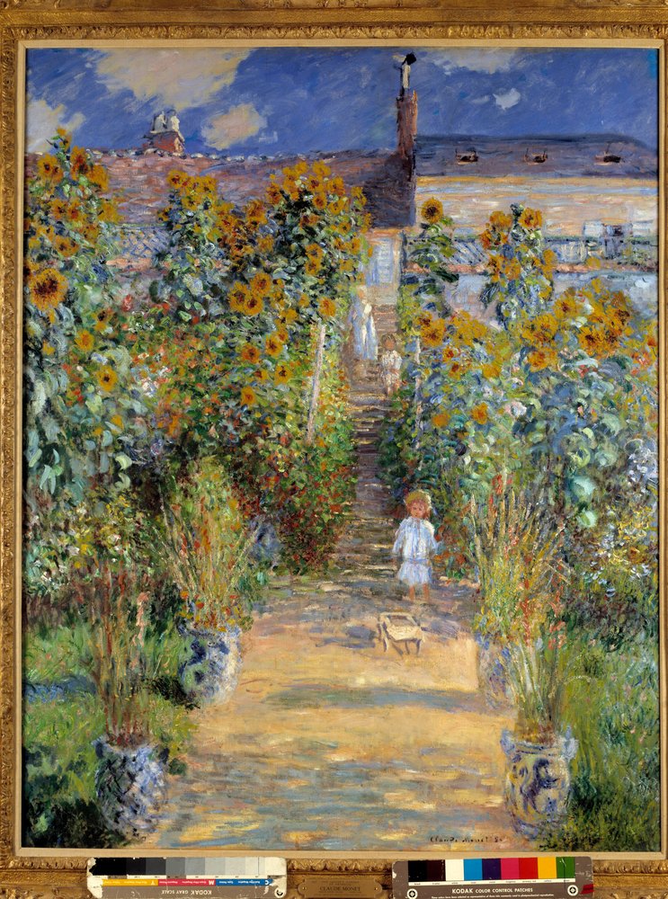Le jardin de l'artiste à Vétheuil | Claude Monet