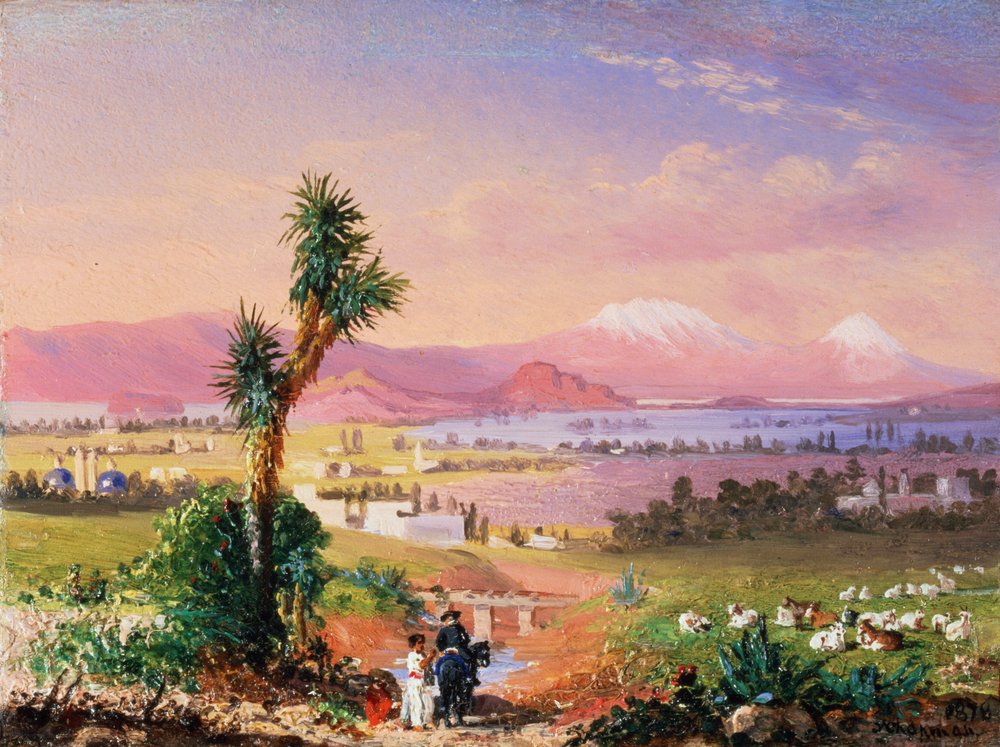 Vue de Mexico - Conrad Wise Chapman