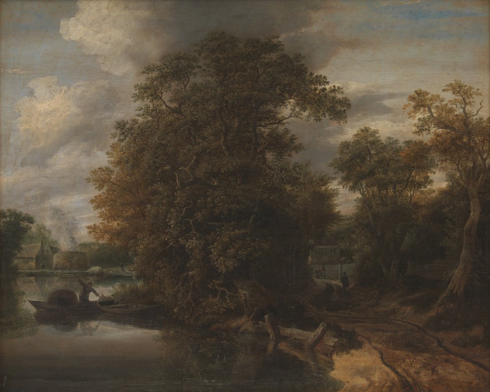 Paysage au bord d