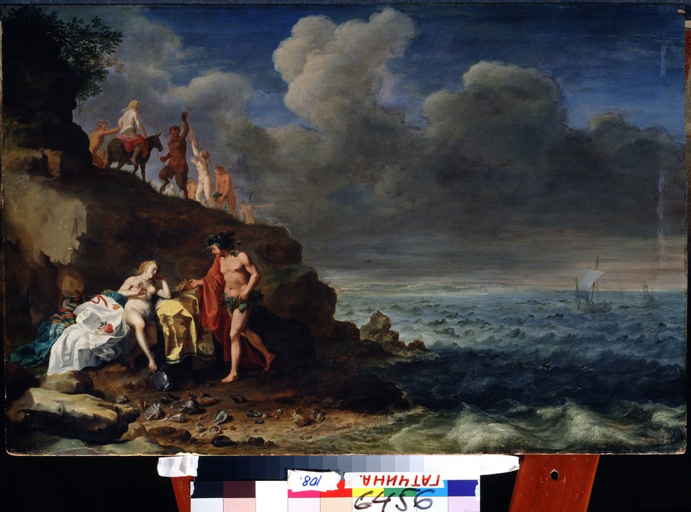 Dionysos et Ariane sur l'île de Naxos - Cornelis van Poelenburgh