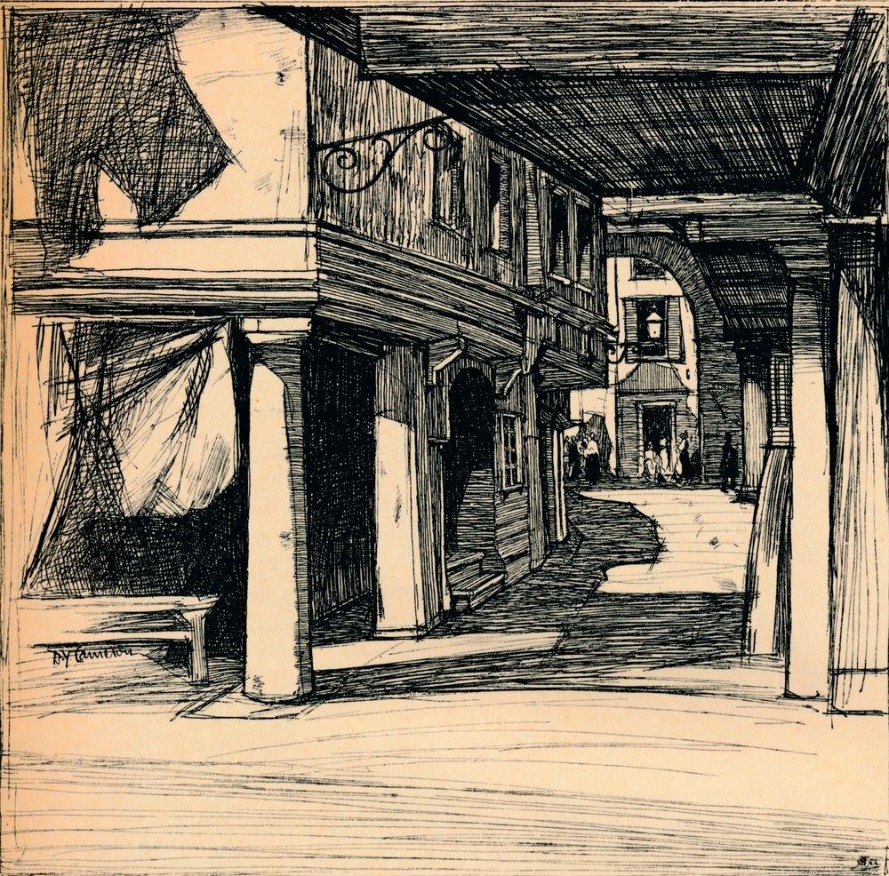 Rue vénitienne, 1900 - David Young Cameron