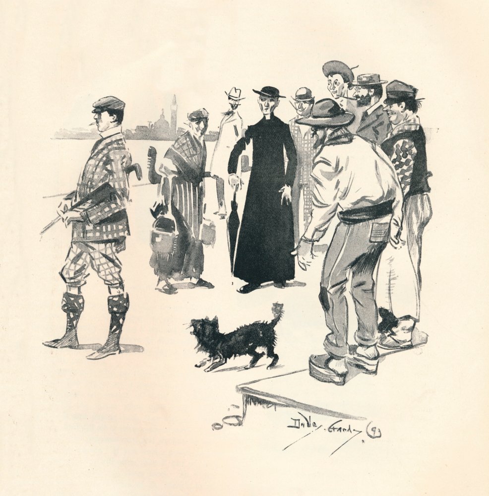 Knickerbockers à Venise, 1893, 1894 - Dudley Hardy