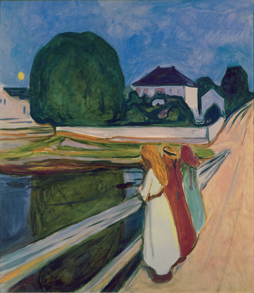 La nuit blanche, 1903 - Edvard Munch