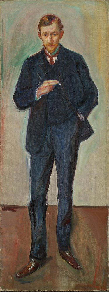 Le Français, Marcel Archinard, vers 1904 - Edvard Munch
