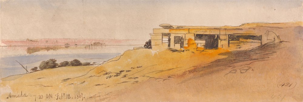 Amada, 7 h 20, 12 février 1867 (421) - Edward Lear