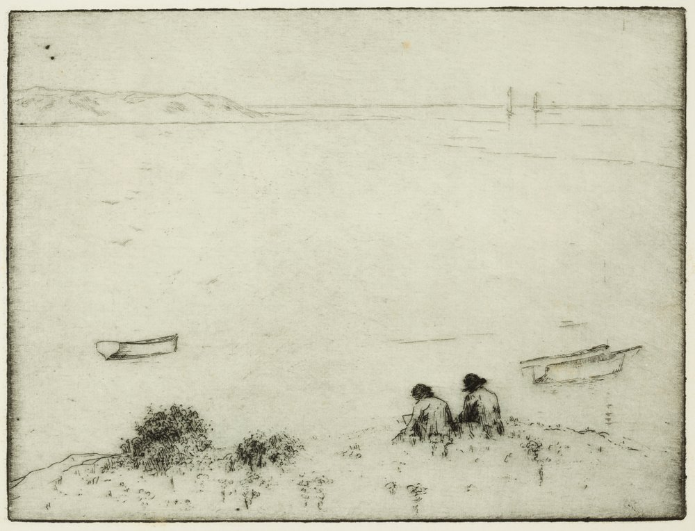 Esquisse au bord de la mer | Edwin Butler Bayliss