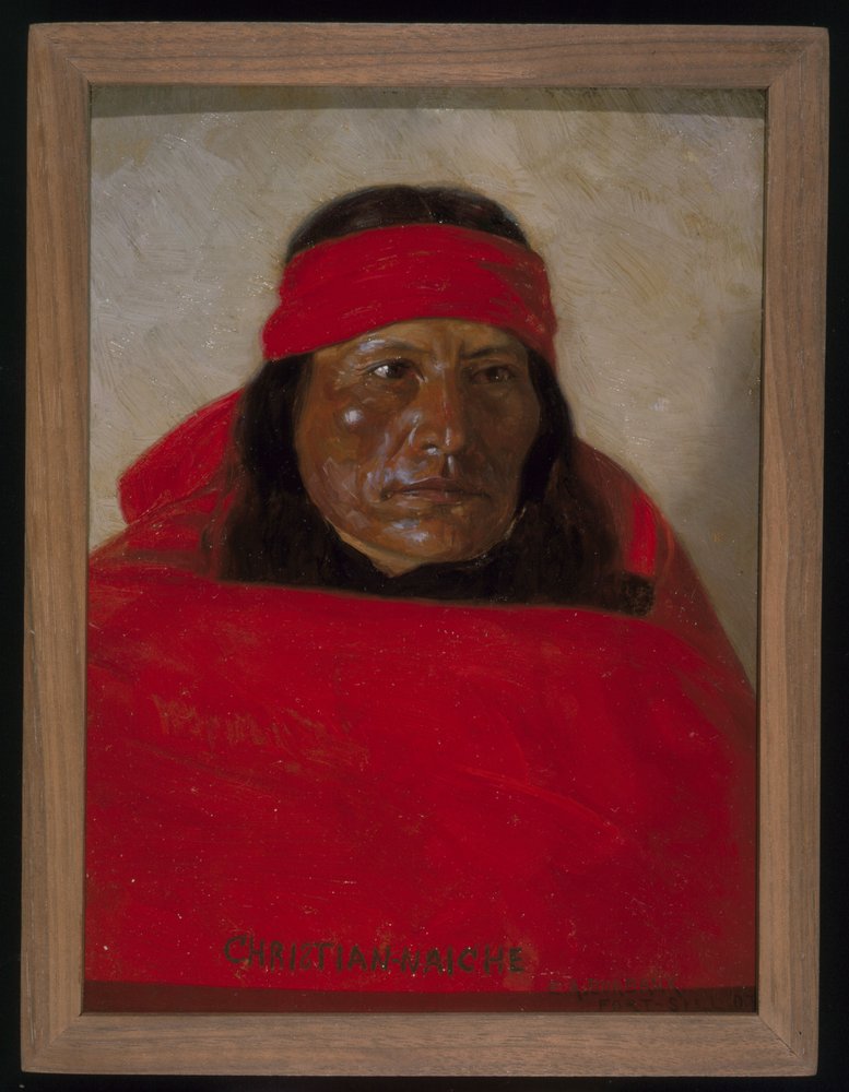 Christian-Naiche, c.1899 - Elbridge Ayer Burbank