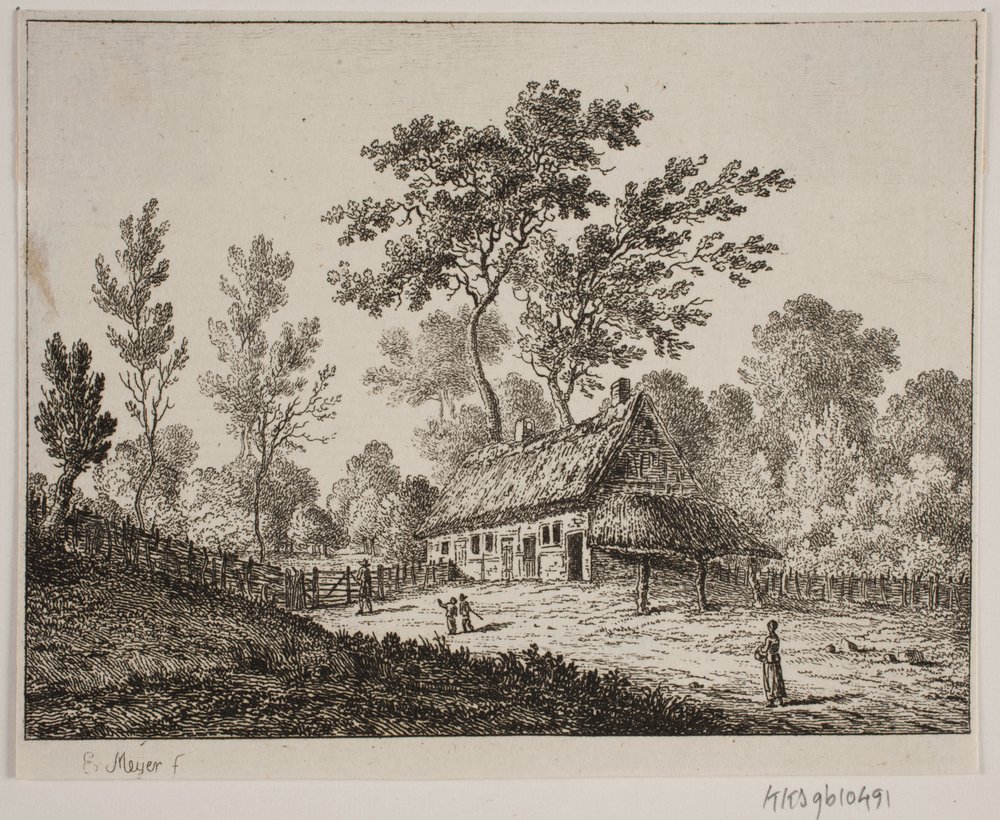 Une maison de paysan - Elias Meyer