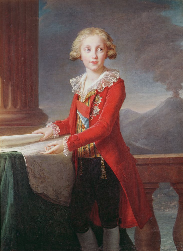 Portrait de François Ier des Deux-Siciles - Elisabeth Louise Vigee-Lebrun