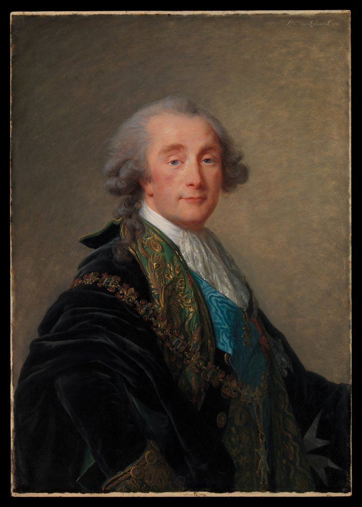 Alexandre Charles Emmanuel de Crussol-Florensac (1743-1815) - Elisabeth Louise Vigee-Lebrun