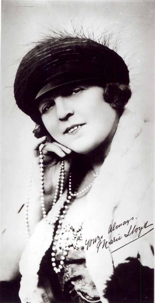 Photographie signée de Marie Lloyd (1870-1922) - English Photographer
