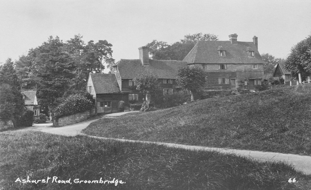 Route d'Ashurst, Groombridge, East Sussex, vers 1910