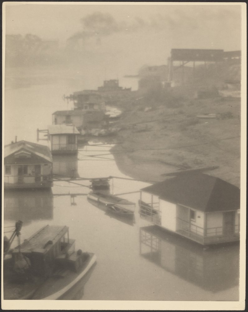 Bateaux-logements | Ernest Mitchell Pratt | Estampe d'art