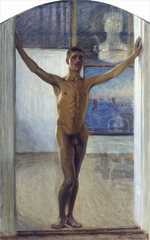 Jeune homme nu - Eugène Jansson