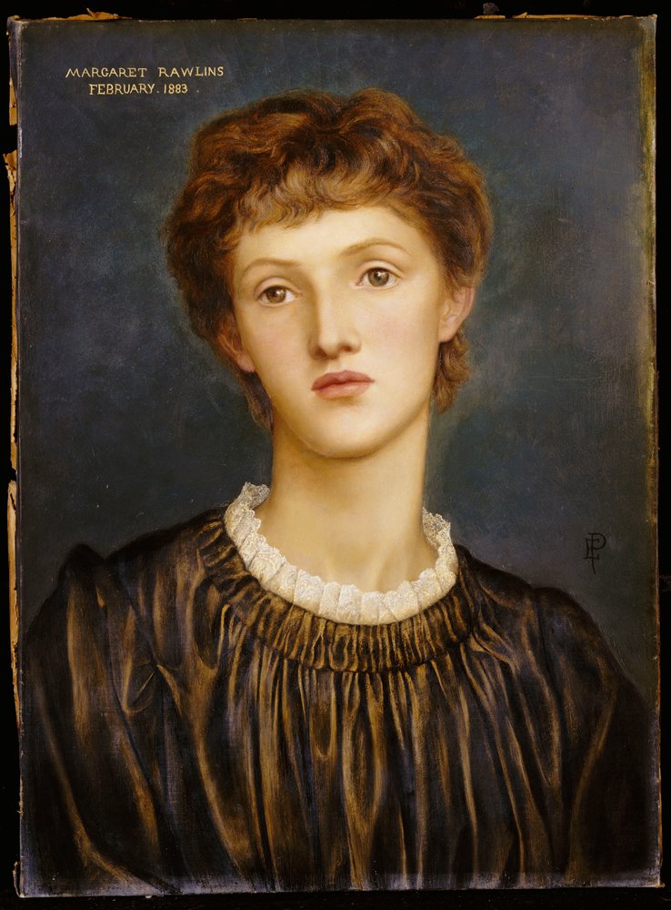 Portrait de Margaret Rawlins, 1883 - Evelyn De Morgan