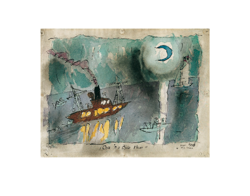 Une fois dans un (KI.2) - Feininger Lyonel