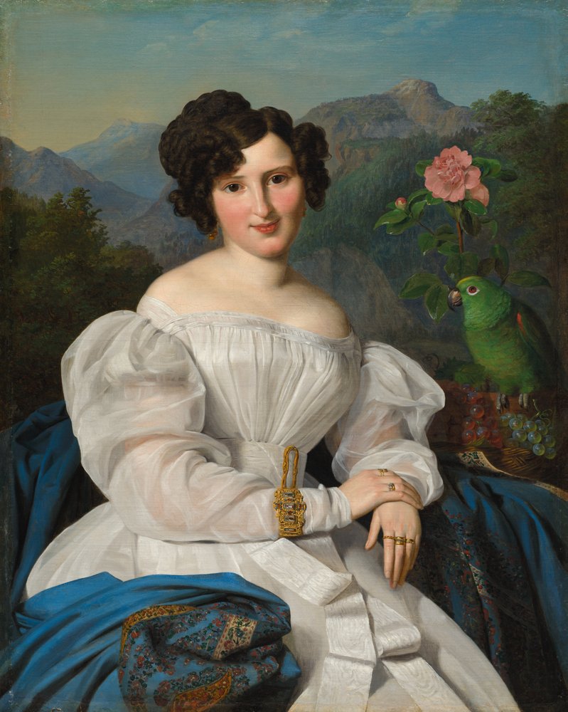 Comtesse Széchenyi, 1828 - Ferdinand Georg Waldmüller