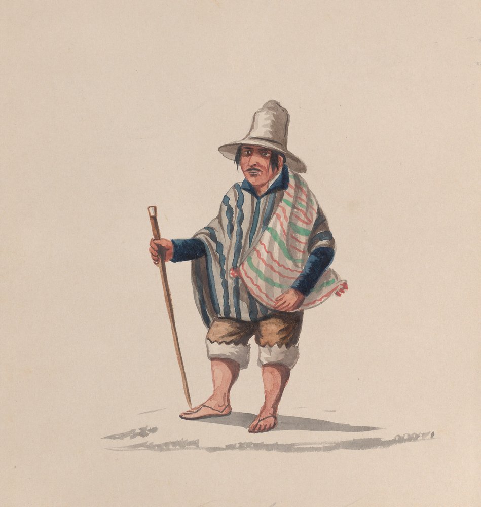 Un homme péruvien, d