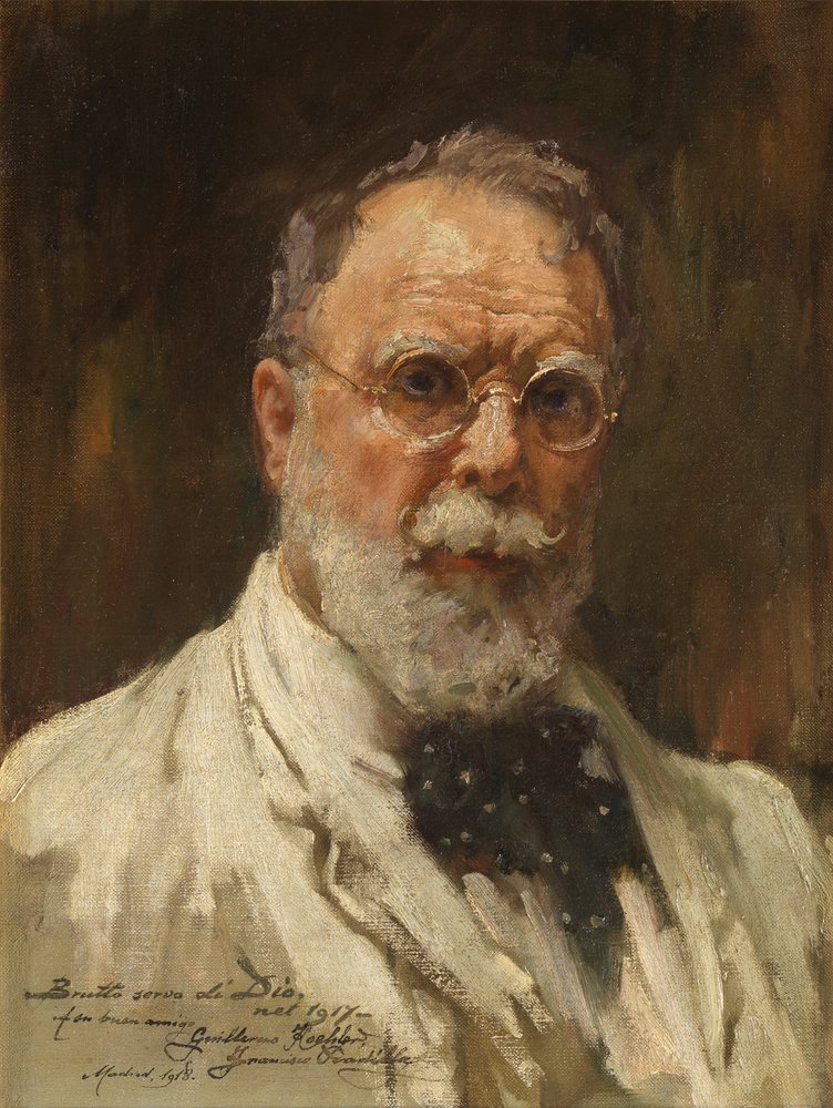 Espagnol :  Autorretrato - Francisco Pradilla y Ortiz