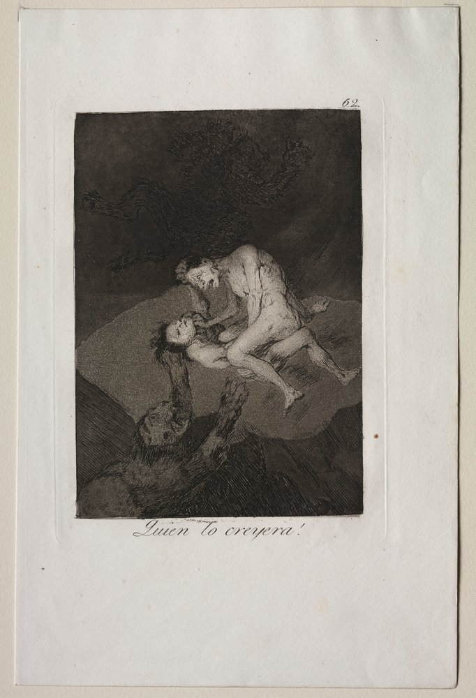 Caprices : Qui l'aurait cru ! | Francisco de Goya
