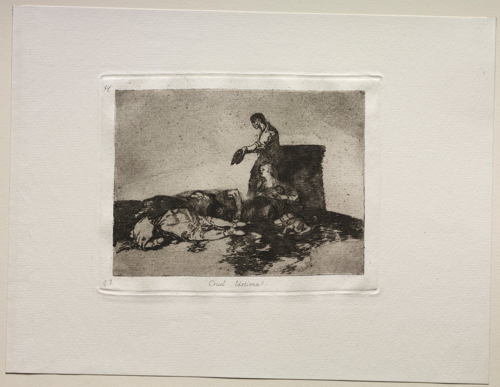 Les horreurs de la guerre : Cruelle histoire de malheur - Francisco de Goya
