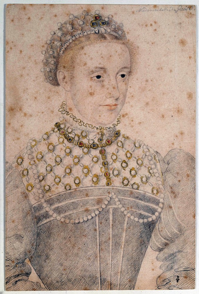 Portrait de Marie Stuart jeune, reine de France et d