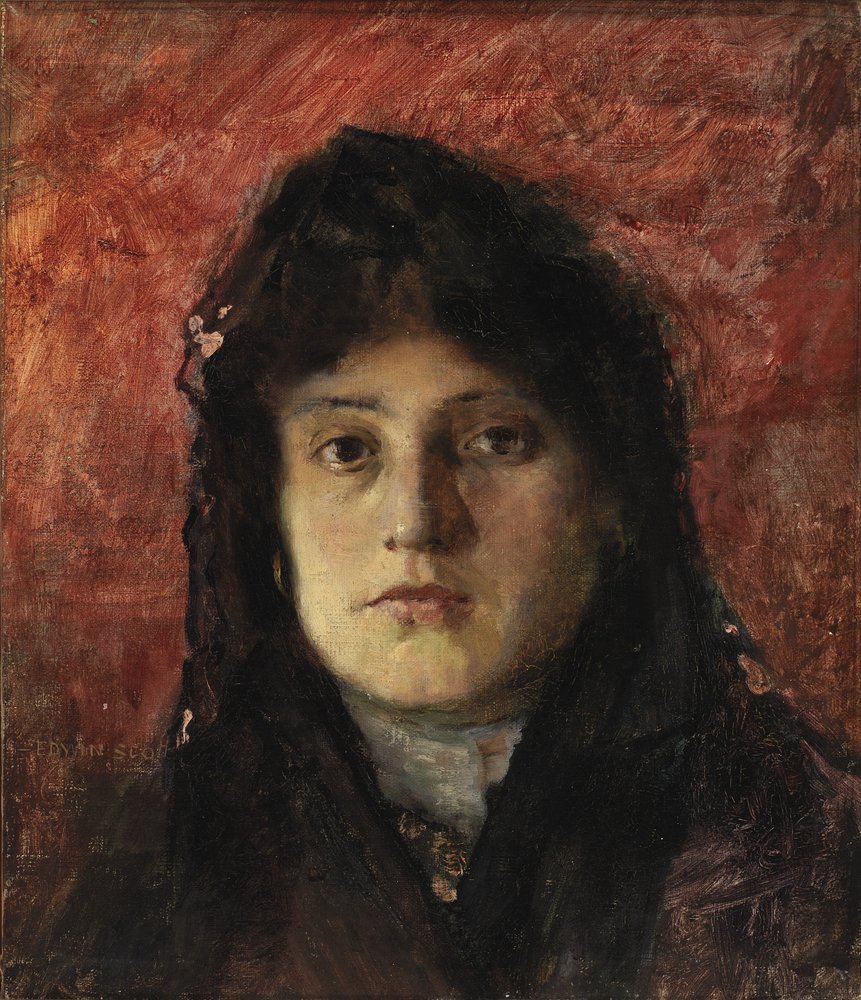 Tete de Femme - Frank Edwin Scott