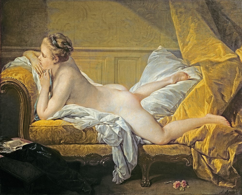 Nu couché (Mademoiselle O'Murphy) - François Boucher