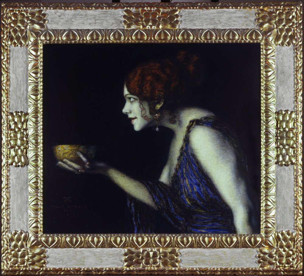 Tilla Durieux en Circé - Franz von Stuck